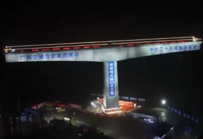 液壓千斤頂參與南玉鐵路大橋轉(zhuǎn)體工作